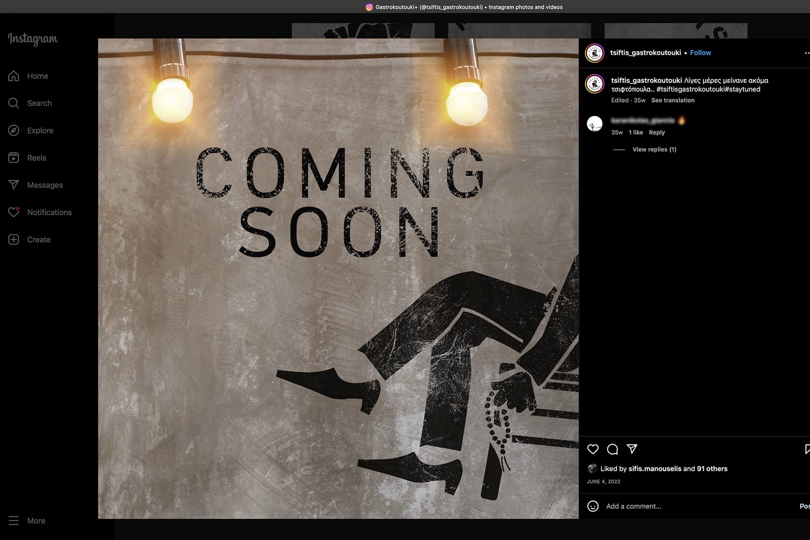 coming soon illustration for social media